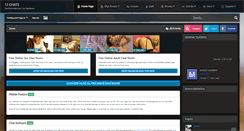 Desktop Screenshot of 12chats.com